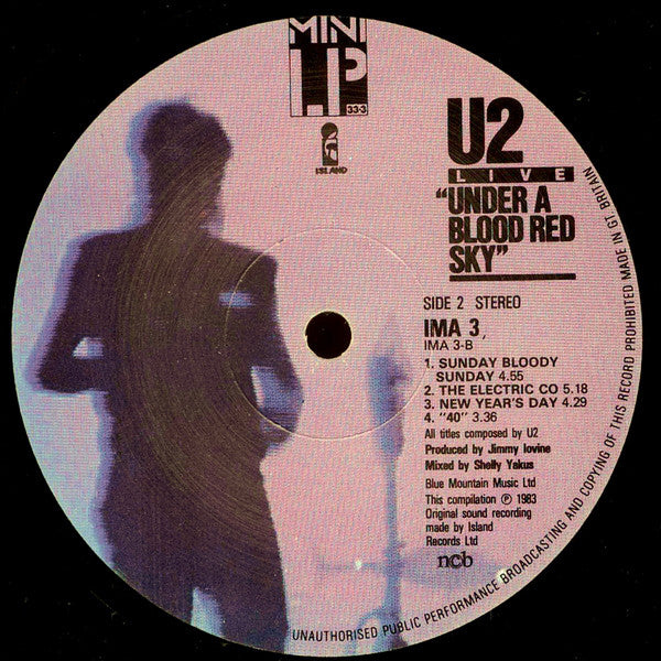 U2 ~ Live "Under A Blood Red Sky" (Vinyl) - Djungel & Jazz
