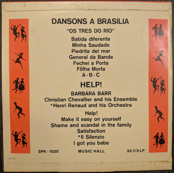 Os Tres Do Rio / Barbara Barr ~ Dansons A Brasilia / Help! (Vinyl) - Djungel & Jazz