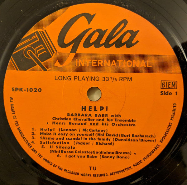 Os Tres Do Rio / Barbara Barr ~ Dansons A Brasilia / Help! (Vinyl) - Djungel & Jazz