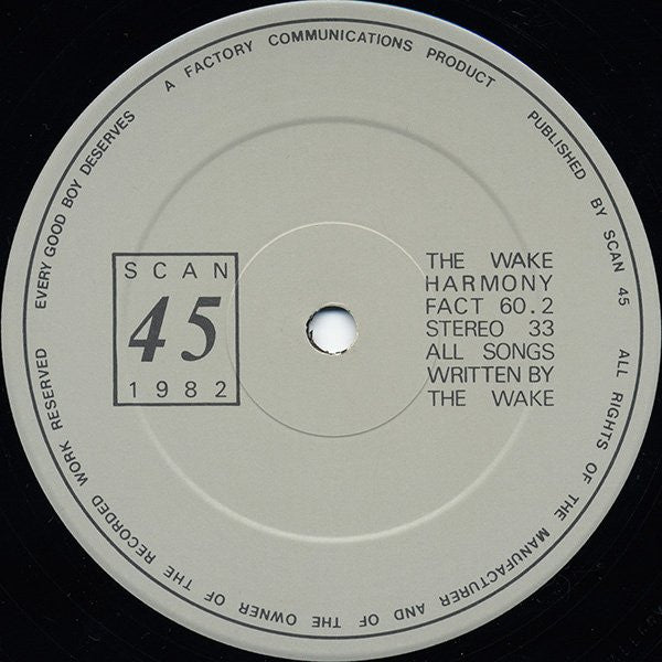 The Wake ~ Harmony (Vinyl) - Djungel & Jazz