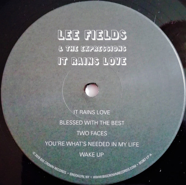 Lee Fields & The Expressions ~ It Rains Love (Vinyl) - Djungel & Jazz
