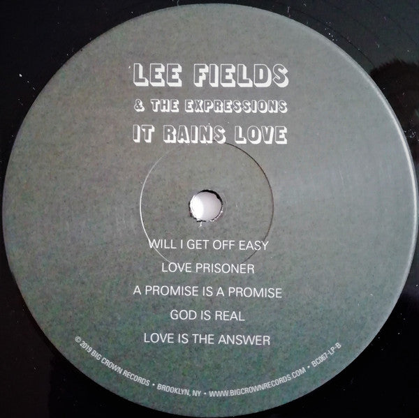 Lee Fields & The Expressions ~ It Rains Love (Vinyl) - Djungel & Jazz