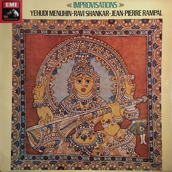 Yehudi Menuhin · Ravi Shankar · Jean-Pierre Rampal . Martine Géliot ~ Improvisations (Vinyl) - Djungel & Jazz