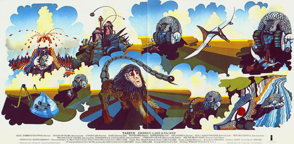 Emerson, Lake & Palmer ~ Tarkus (Vinyl) - Djungel & Jazz
