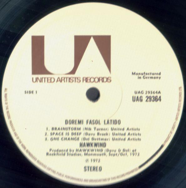 Hawkwind : Doremi Fasol Latido (LP, Album, Man)