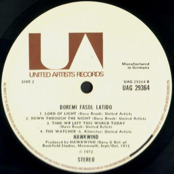 Hawkwind : Doremi Fasol Latido (LP, Album, Man)