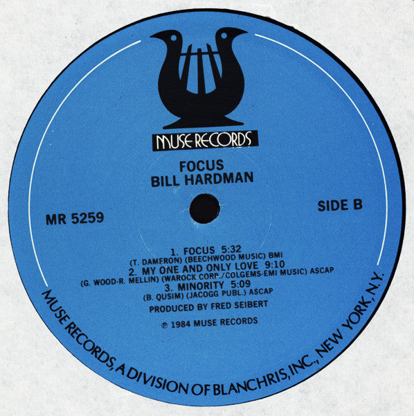 Bill Hardman ~ Focus (Vinyl) - Djungel & Jazz