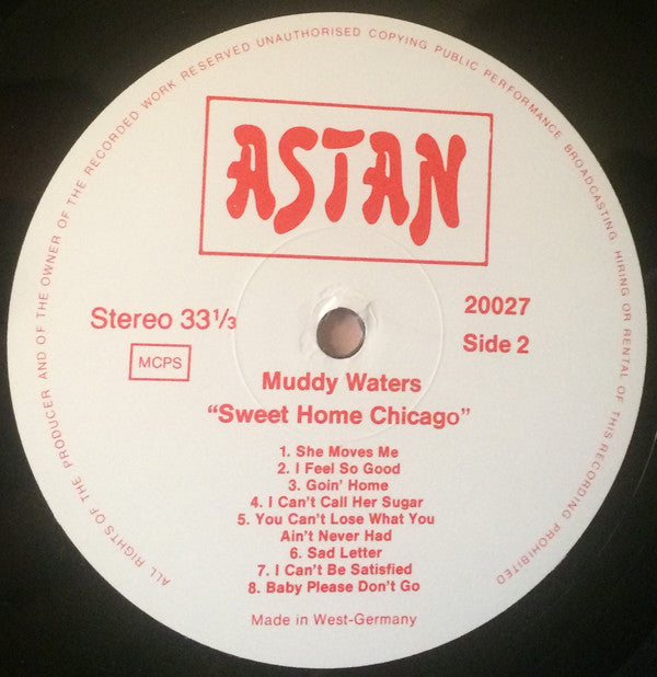 Muddy Waters : Sweet Home Chicago (LP, Comp)