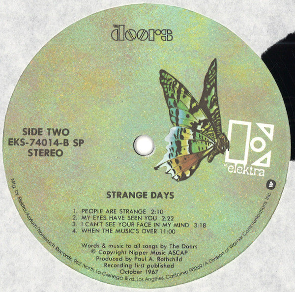 The Doors ~ Strange Days (Vinyl) - Djungel & Jazz