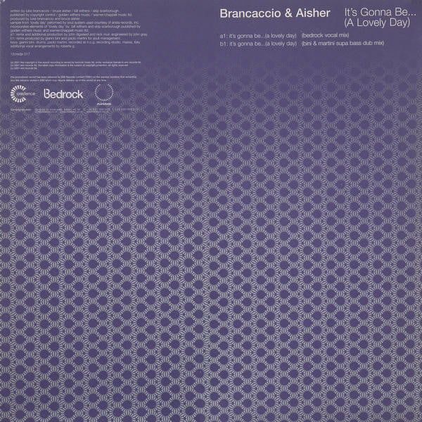 Brancaccio & Aisher ~ It's Gonna Be... (A Lovely Day) (Vinyl) - Djungel & Jazz
