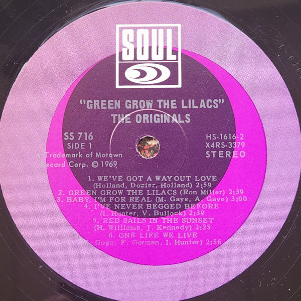 The Originals ~ Green Grow The Lilacs (Vinyl) - Djungel & Jazz