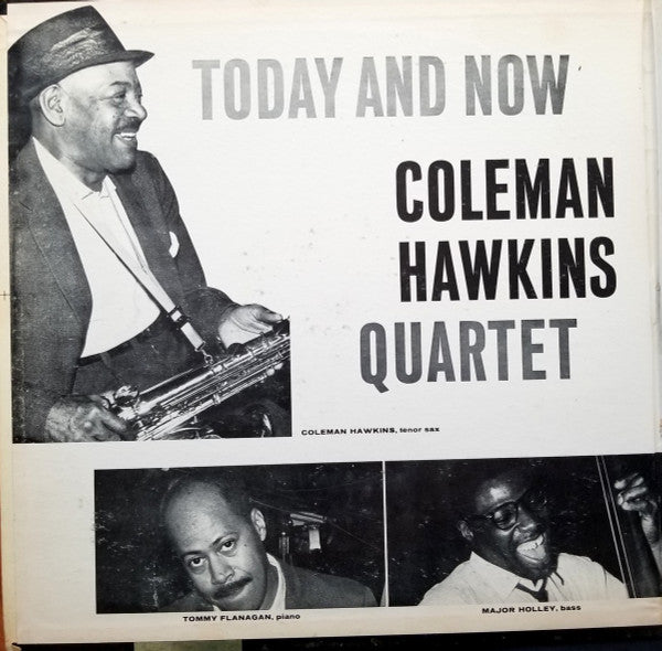 Coleman Hawkins Quartet ~ Today And Now (Vinyl) - Djungel & Jazz