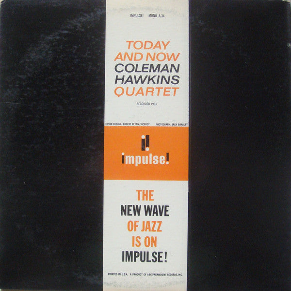 Coleman Hawkins Quartet ~ Today And Now (Vinyl) - Djungel & Jazz