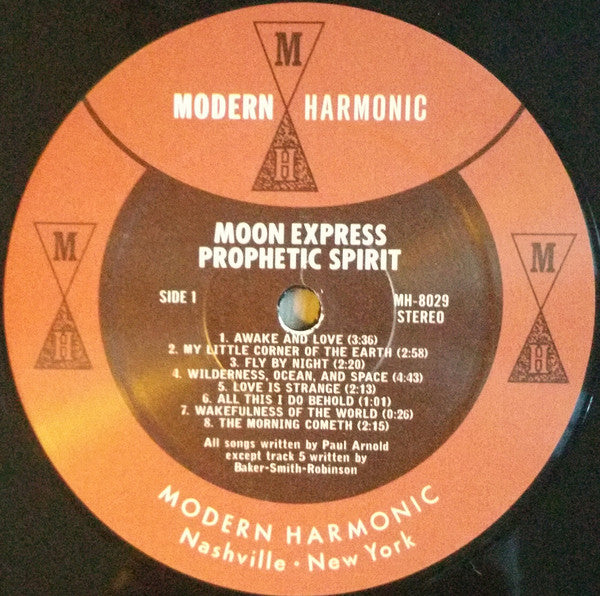 Moon Express Featuring Paul Arnold & Tsvia & The Followers ~ Prophetic Spirit (Vinyl) - Djungel & Jazz
