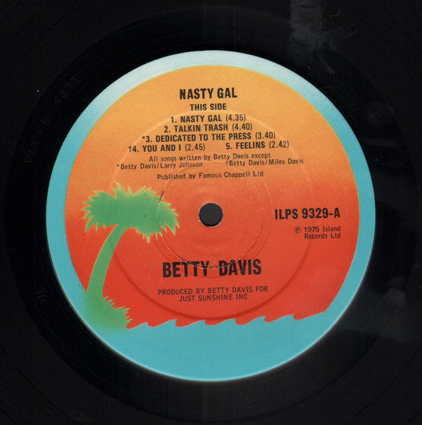 Betty Davis : Nasty Gal (LP, Album)