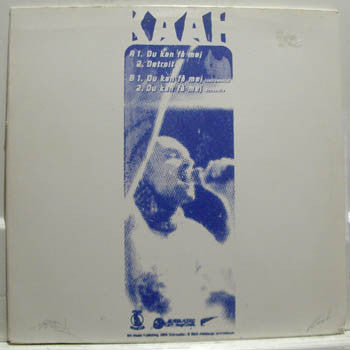 Kaah : Du Kan Få Mej (12", W/Lbl, Blu)