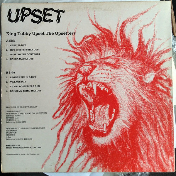 King Tubby : Upset The Upsetter (LP, Album)