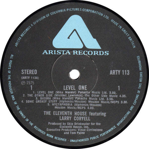 The Eleventh House ~ Level One (Vinyl) - Djungel & Jazz