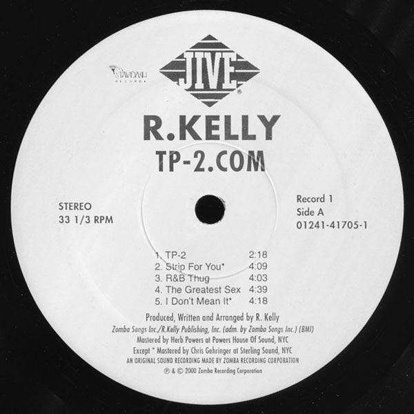 R. Kelly ~ TP-2.com (Vinyl) - Djungel & Jazz