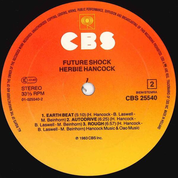 Herbie Hancock ~ Future Shock (Vinyl) - Djungel & Jazz