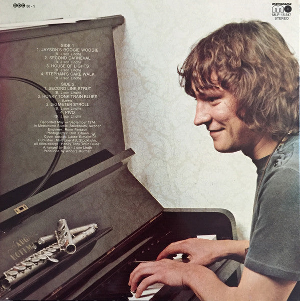 Björn J:Son Lindh ~ Boogie Woogie (Vinyl) - Djungel & Jazz