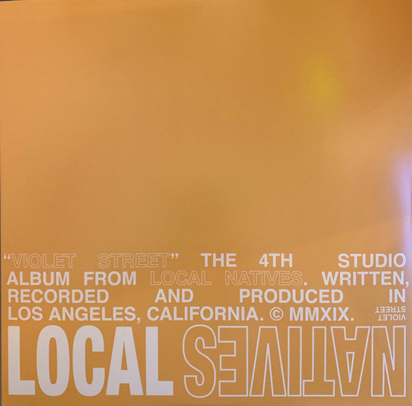 Local Natives ~ Violet Street (Vinyl) - Djungel & Jazz
