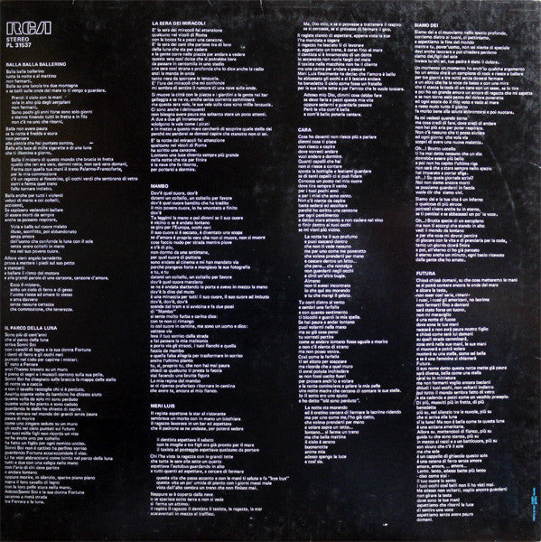Dalla* : Dalla (LP, Album, Gat)