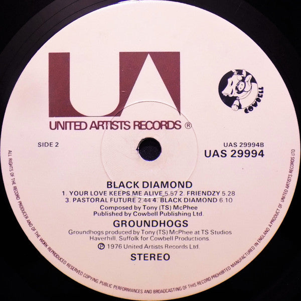 Groundhogs ~ Black Diamond (Vinyl) - Djungel & Jazz
