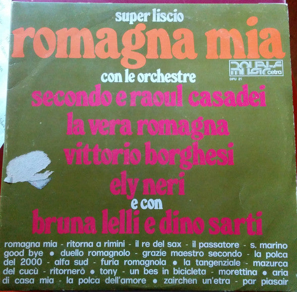 Various ~ Romagna Mia (Vinyl) - Djungel & Jazz