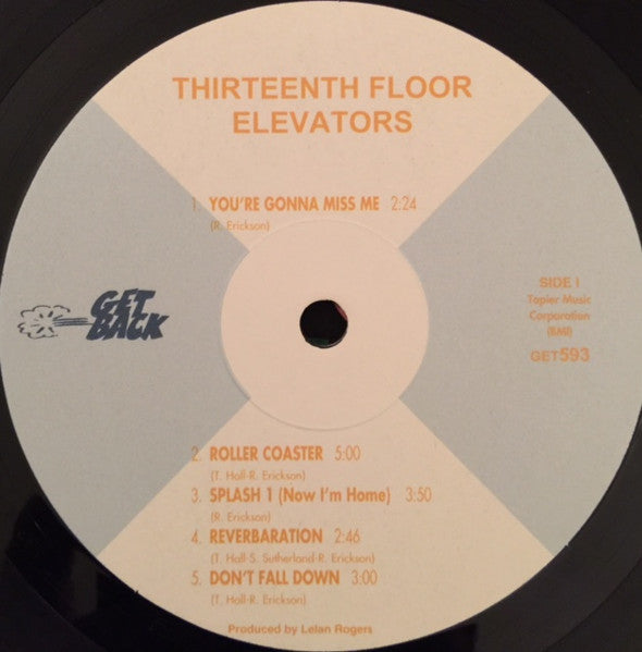 13th Floor Elevators ~ The Psychedelic Sounds Of The 13th Floor Elevators (Vinyl) - Djungel & Jazz