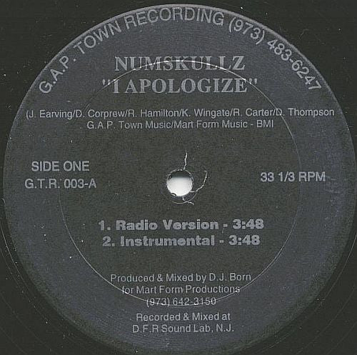 Numskullz (2) : I Apologize (12")