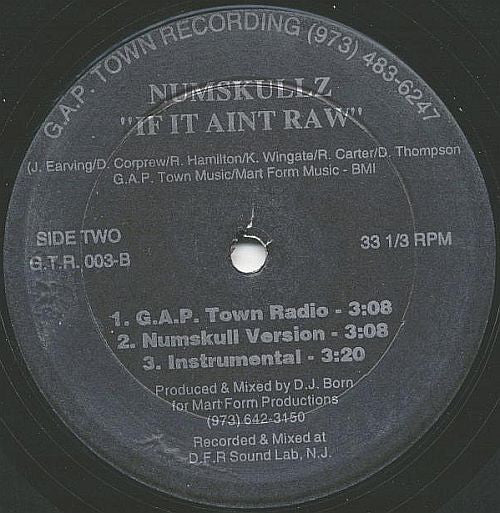 Numskullz (2) : I Apologize (12")