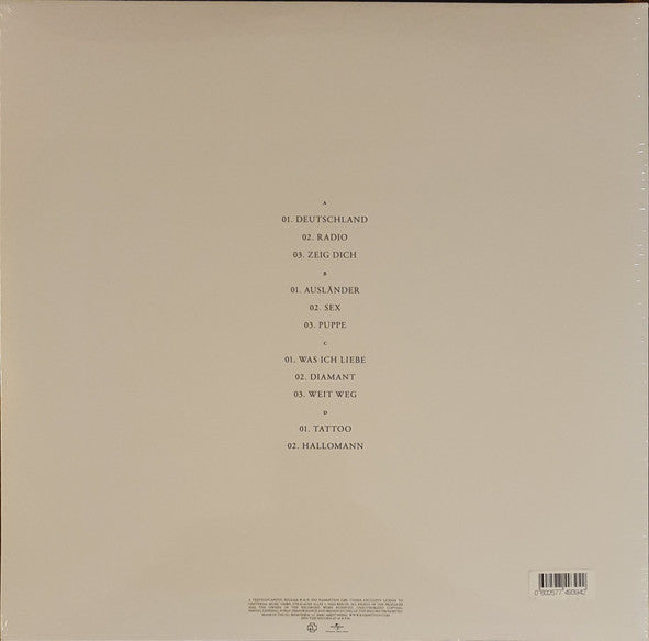 Rammstein ~ Untitled (Vinyl) - Djungel & Jazz