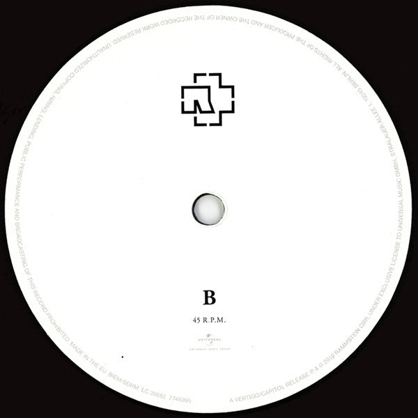 Rammstein ~ Untitled (Vinyl) - Djungel & Jazz