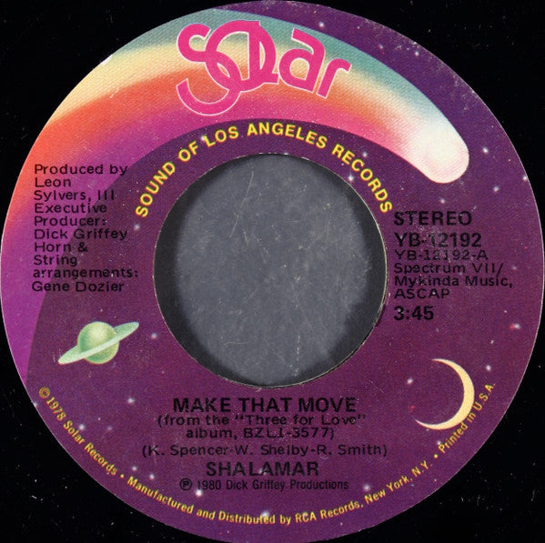 Shalamar ~ Make That Move (Vinyl) - Djungel & Jazz
