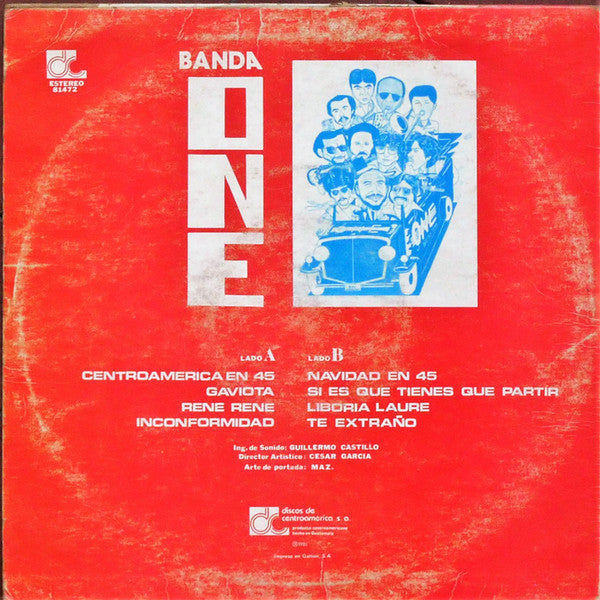 Banda One ~ Banda One (Vinyl) - Djungel & Jazz