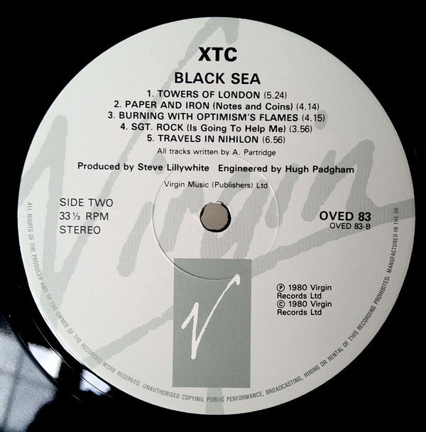 XTC ~ Black Sea (Vinyl) - Djungel & Jazz
