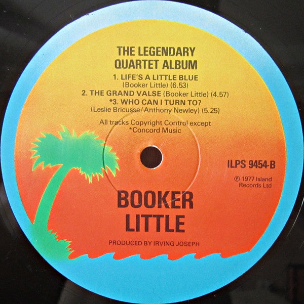 Booker Little ~ The Legendary Quartet Album (Vinyl) - Djungel & Jazz