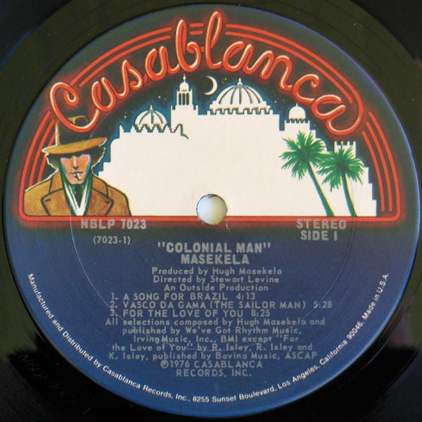 Hugh Masekela ~ Colonial Man (Vinyl) - Djungel & Jazz