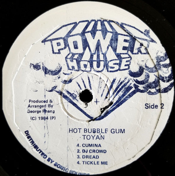Toyan : Hot Bubble Gum (LP, Album, RP)