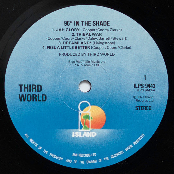 Third World : 96° In The Shade (LP, Album, RE, Blu)