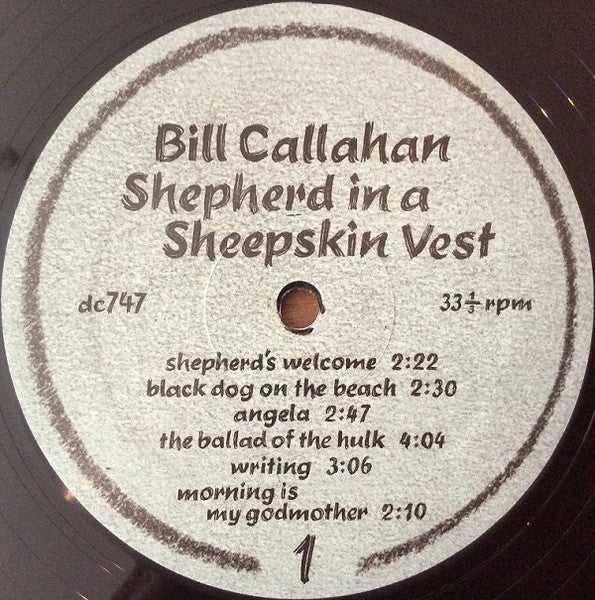 Bill Callahan ~ Shepherd In A Sheepskin Vest (Vinyl) - Djungel & Jazz