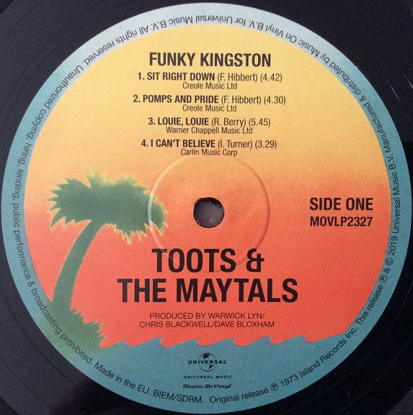 Toots & The Maytals ~ Funky Kingston (Vinyl) - Djungel & Jazz