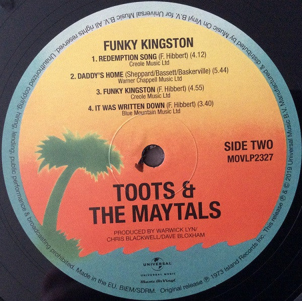 Toots & The Maytals ~ Funky Kingston (Vinyl) - Djungel & Jazz