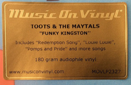 Toots & The Maytals ~ Funky Kingston (Vinyl) - Djungel & Jazz