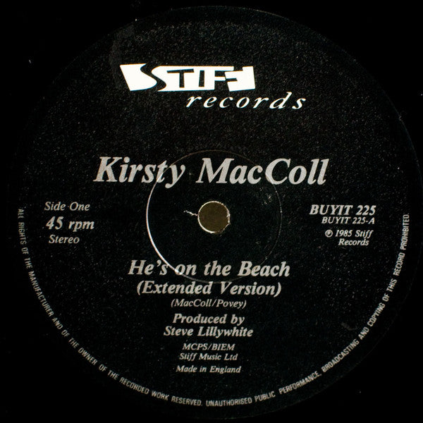 Kirsty MacColl ~ He's On The Beach (Vinyl) - Djungel & Jazz