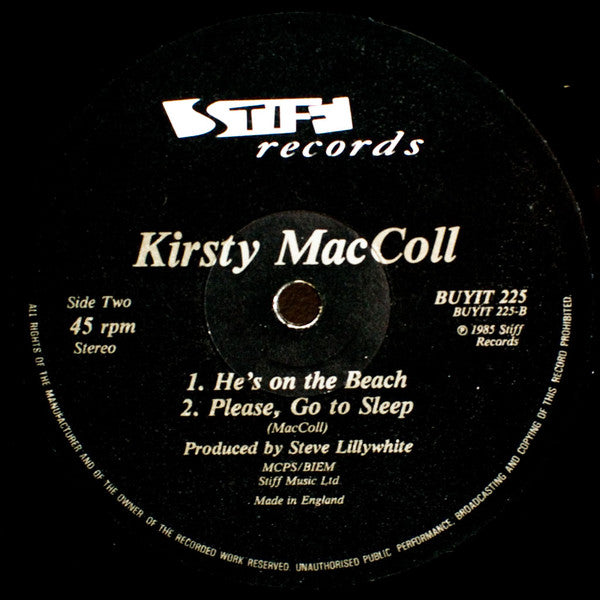 Kirsty MacColl ~ He's On The Beach (Vinyl) - Djungel & Jazz