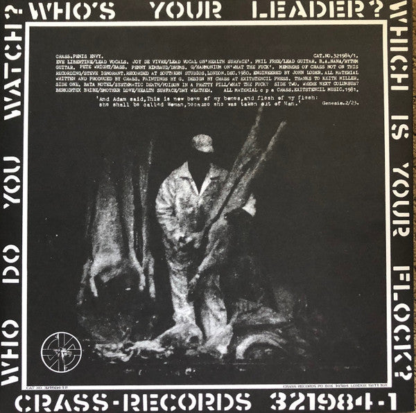 Crass ~ Penis Envy (Vinyl) - Djungel & Jazz