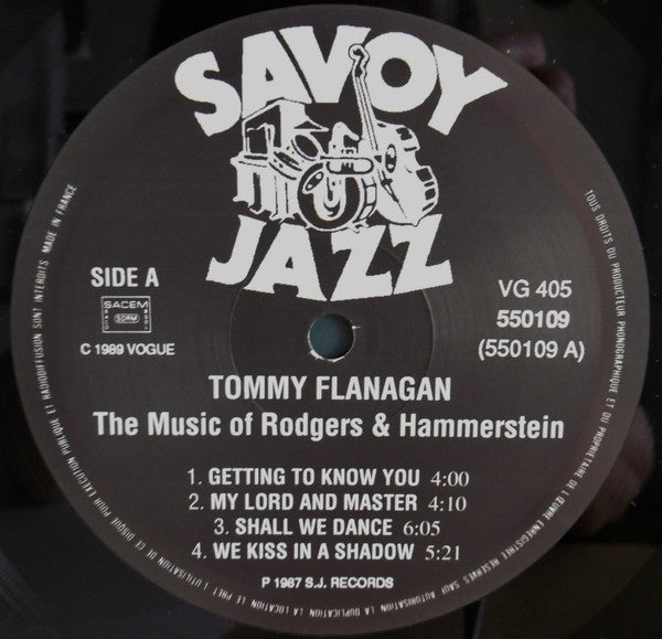 Tommy Flanagan With The Wilbur Harden 4tet ~ The Music Of Rodgers & Hammerstein (Vinyl) - Djungel & Jazz