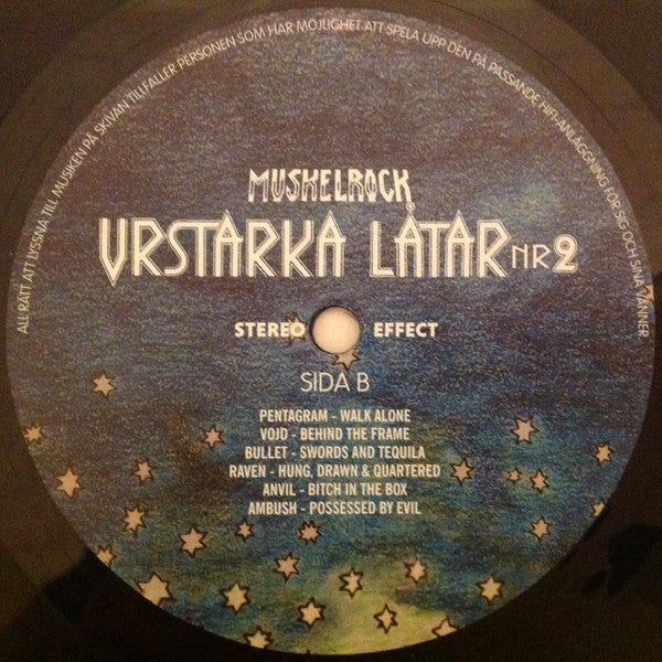 Various ~ Muskelrock Urstarka Låtar Nr 2 (Vinyl) - Djungel & Jazz